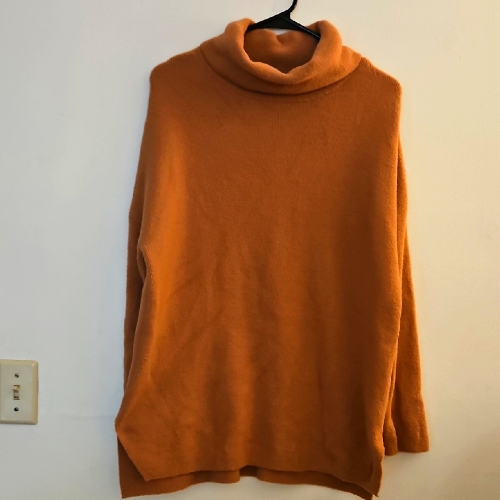 Small Abercrombie & Fitch‎ Women's Brown Turtleneck Sweater
